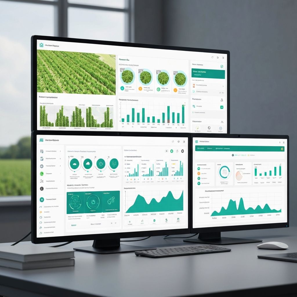 Agricultural technology dashboard